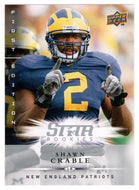 Shawn Crable RC - New England Patriots (NFL Football Card) 2008 Upper Deck First Edition # 191 Mint