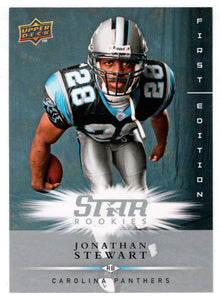 Jonathan Stewart RC - Carolina Panthers (NFL Football Card) 2008 Upper Deck First Edition # 215 Mint