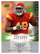 Sedrick Ellis RC - New Orleans Saints (NFL Football Card) 2008 Upper Deck First Edition # 225 Mint