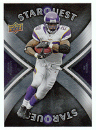 Adrian Peterson - Minnesota Vikings - StarQuest (NFL Football Card) 2008 Upper Deck First Edition # SQ-1 Mint
