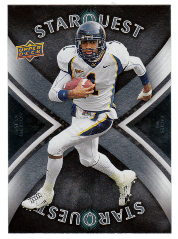 DeSean Jackson - Philadelphia Eagles - StarQuest (NFL Football Card) 2008 Upper Deck First Edition # SQ-9 Mint