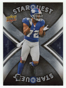 Osi Umenyiora - New York Giants - StarQuest (NFL Football Card) 2008 Upper Deck First Edition # SQ-23 Mint
