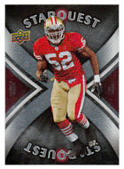 Patrick Willis - San Francisco 49ers - StarQuest (NFL Football Card) 2008 Upper Deck First Edition # SQ-24 Mint
