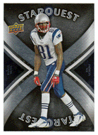 Randy Moss - New England Patriots - StarQuest (NFL Football Card) 2008 Upper Deck First Edition # SQ-26 Mint