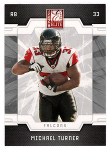 Michael Turner - Atlanta Falcons (NFL Football Card) 2009 Donruss Elite # 6 Mint