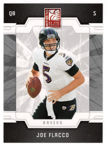 Joe Flacco - Baltimore Ravens (NFL Football Card) 2009 Donruss Elite # 9 Mint