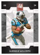 DeAngelo Williams - Carolina Panthers (NFL Football Card) 2009 Donruss Elite # 14 Mint