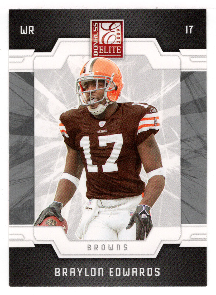 Braylon Edwards - Cleveland Browns (NFL Football Card) 2009 Donruss Elite # 26 Mint