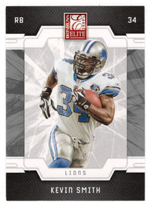 Kevin Smith - Detroit Lions (NFL Football Card) 2009 Donruss Elite # 35 Mint