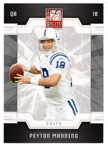 Peyton Manning - Indianapolis Colts (NFL Football Card) 2009 Donruss Elite # 42 Mint