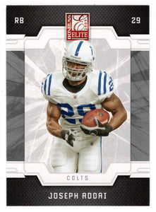 Joseph Addai - Indianapolis Colts (NFL Football Card) 2009 Donruss Elite # 43 Mint