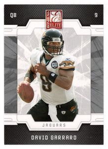 David Garrard - Jacksonville Jaguars (NFL Football Card) 2009 Donruss Elite # 46 Mint