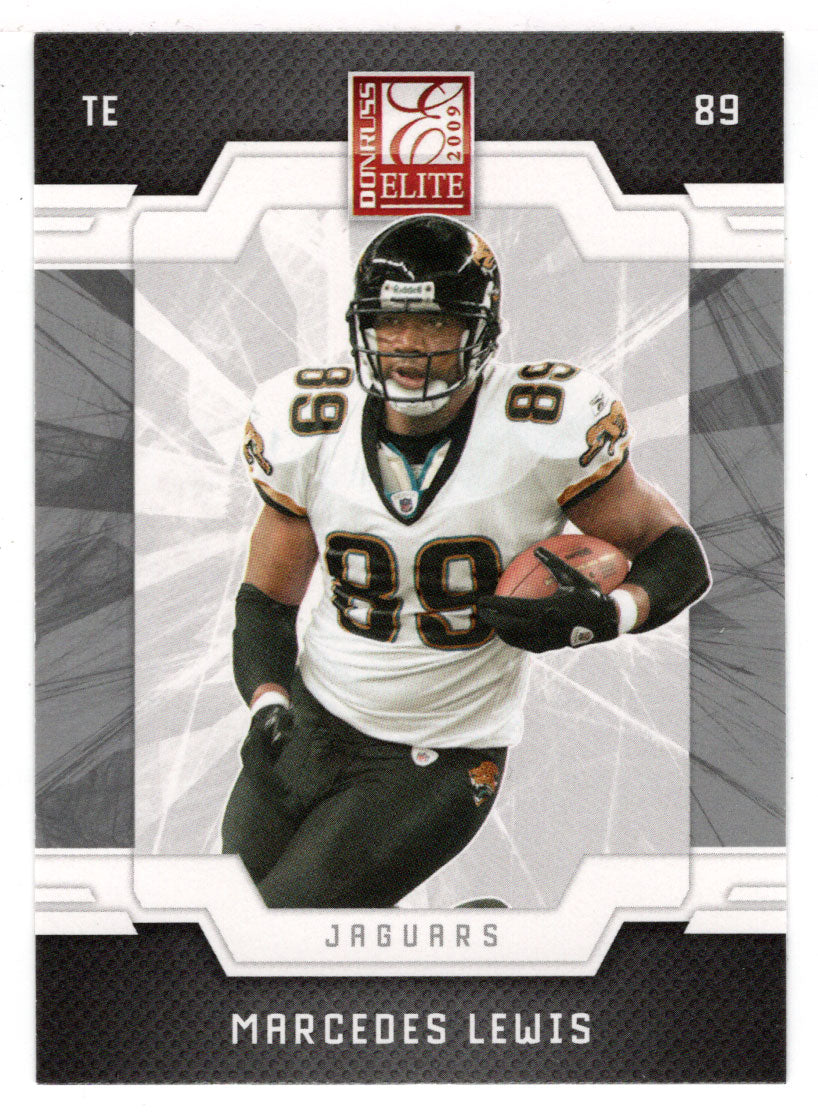 Marcedes Lewis - Jacksonville Jaguars (NFL Football Card) 2009 Donruss Elite # 47 Mint