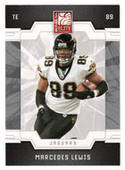 Marcedes Lewis - Jacksonville Jaguars (NFL Football Card) 2009 Donruss Elite # 47 Mint