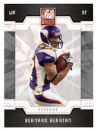 Bernard Berrian - Minnesota Vikings (NFL Football Card) 2009 Donruss Elite # 54 Mint