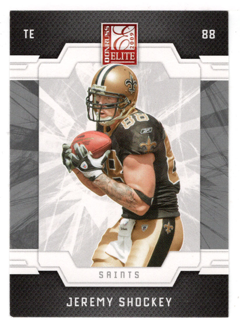 Jeremy Shockey - New Orleans Saints (NFL Football Card) 2009 Donruss E –  PictureYourDreams