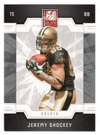 Jeremy Shockey - New Orleans Saints (NFL Football Card) 2009 Donruss Elite # 62 Mint