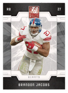 Brandon Jacobs - New York Giants (NFL Football Card) 2009 Donruss Elite # 65 Mint