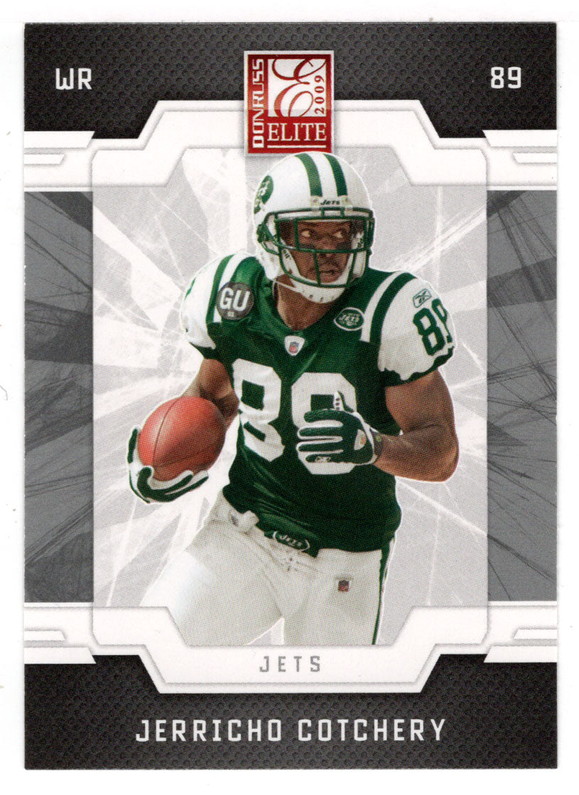 Jerricho Cotchery - New York Jets (NFL Football Card) 2009 Donruss Elite # 67 Mint