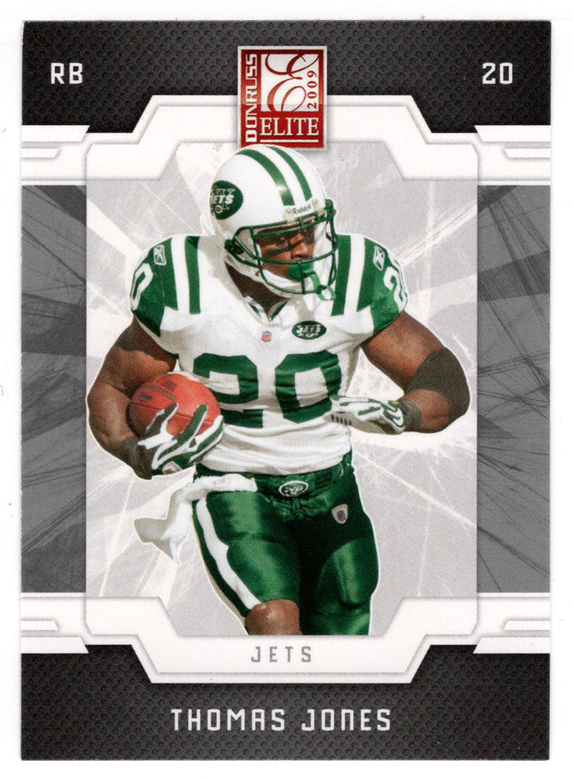 Thomas Jones - New York Jets (NFL Football Card) 2009 Donruss Elite # 69 Mint