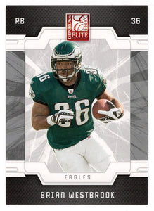 Brian Westbrook - Philadelphia Eagles (NFL Football Card) 2009 Donruss Elite # 74 Mint