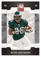 Brian Westbrook - Philadelphia Eagles (NFL Football Card) 2009 Donruss Elite # 74 Mint