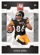 Hines Ward - Pittsburgh Steelers (NFL Football Card) 2009 Donruss Elite # 78 Mint