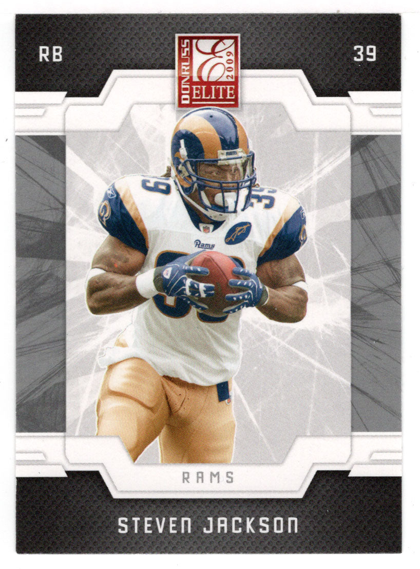 Steven Jackson - St. Louis Rams (NFL Football Card) 2009 Donruss Elite # 89 Mint