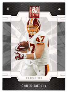 Chris Cooley - Washington Redskins (NFL Football Card) 2009 Donruss Elite # 100 Mint