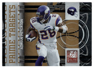 Adrian Peterson 515/899 - Minnesota Vikings (NFL Football Card) 2009 Donruss Elite Prime Targets Gold # 17 Mint