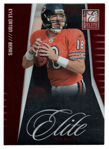 Kyle Orton 560/899 - Chicago Bears (NFL Football Card) 2009 Donruss Elite Series Red # 10 Mint