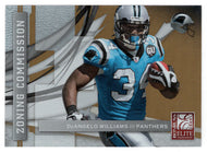 DeAngelo Williams 95/899 - Carolina Panthers (NFL Football Card) 2009 Donruss Elite Zoning Commission Gold # 21 Mint