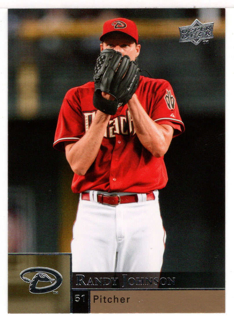Randy Johnson - Arizona Diamondbacks (MLB Baseball Card) 2009 Upper Deck # 1 Mint