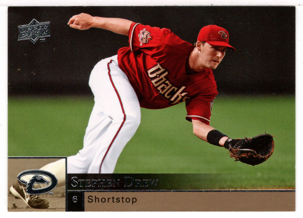 Stephen Drew - Arizona Diamondbacks (MLB Baseball Card) 2009 Upper Deck # 6 Mint