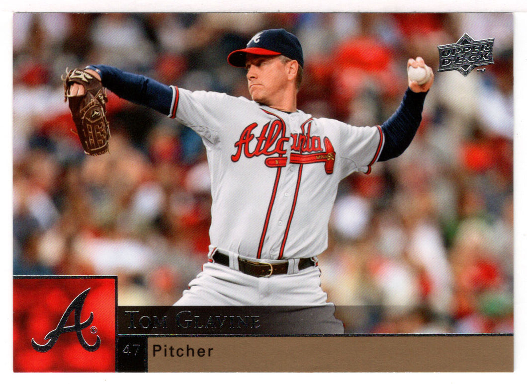 Tom Glavine - Atlanta Braves (MLB Baseball Card) 2009 Upper Deck # 20 Mint