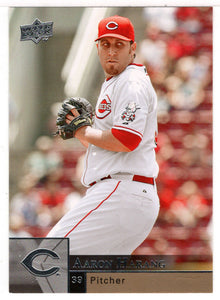 Aaron Harang - Cincinnati Reds (MLB Baseball Card) 2009 Upper Deck # 96 Mint