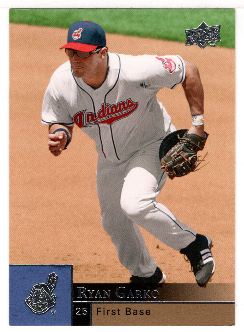 Ryan Garko - Cleveland Indians (MLB Baseball Card) 2009 Upper Deck # 109 Mint