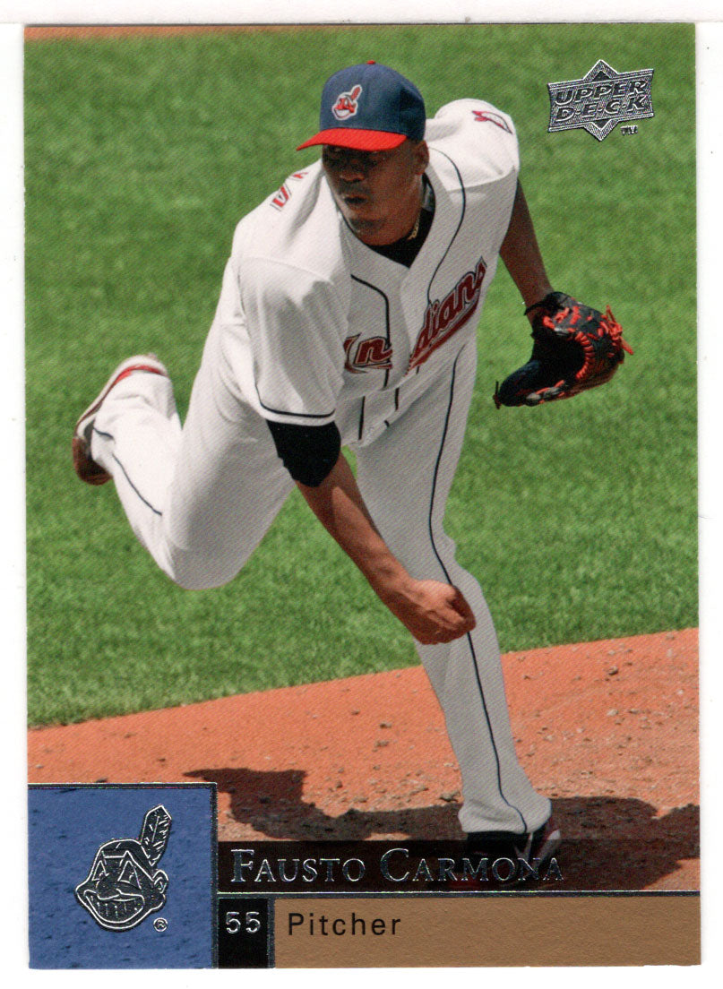 Fausto Carmona - Cleveland Indians (MLB Baseball Card) 2009 Upper Deck # 112 Mint