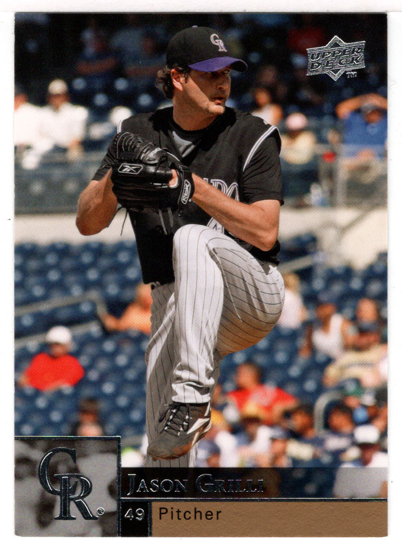 Jason Grilli - Colorado Rockies (MLB Baseball Card) 2009 Upper Deck # 121 Mint