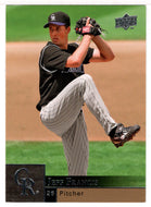 Jeff Francis - Colorado Rockies (MLB Baseball Card) 2009 Upper Deck # 123 Mint