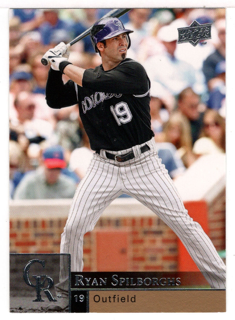 Ryan Spilborghs - Colorado Rockies (MLB Baseball Card) 2009 Upper Deck # 124 Mint