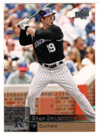 Ryan Spilborghs - Colorado Rockies (MLB Baseball Card) 2009 Upper Deck # 124 Mint