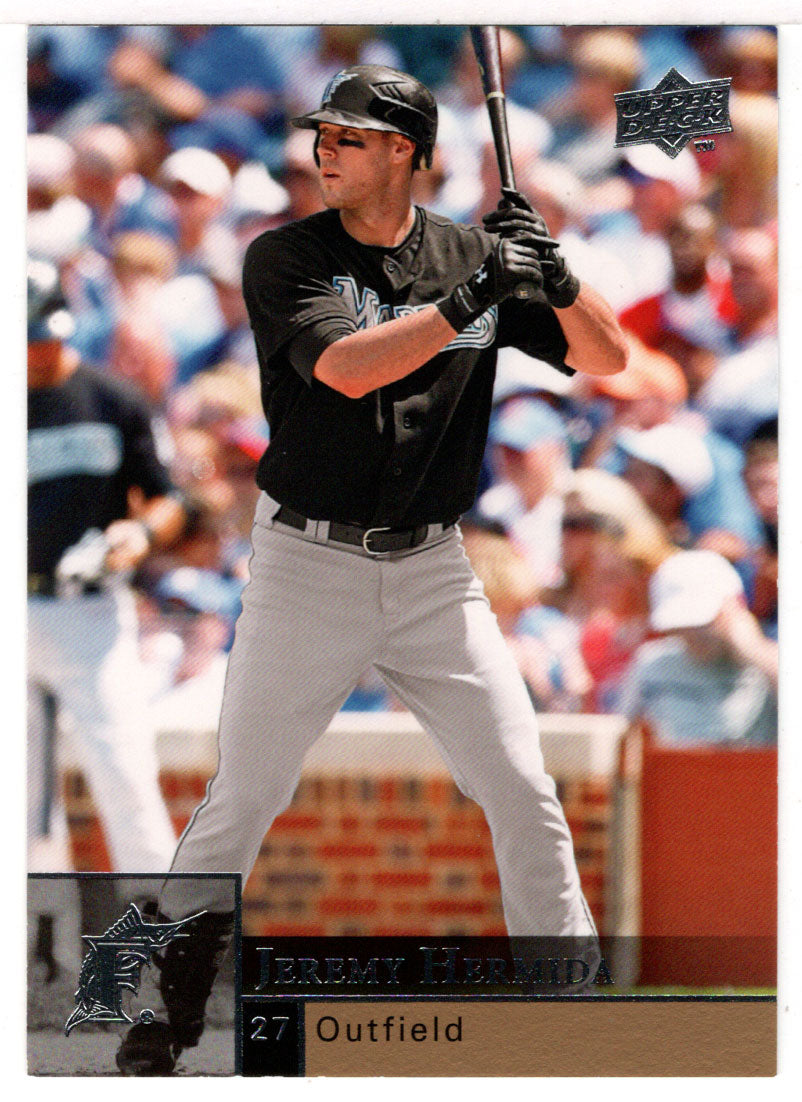 Jeremy Hermida - Florida Marlins (MLB Baseball Card) 2009 Upper Deck # 142 Mint