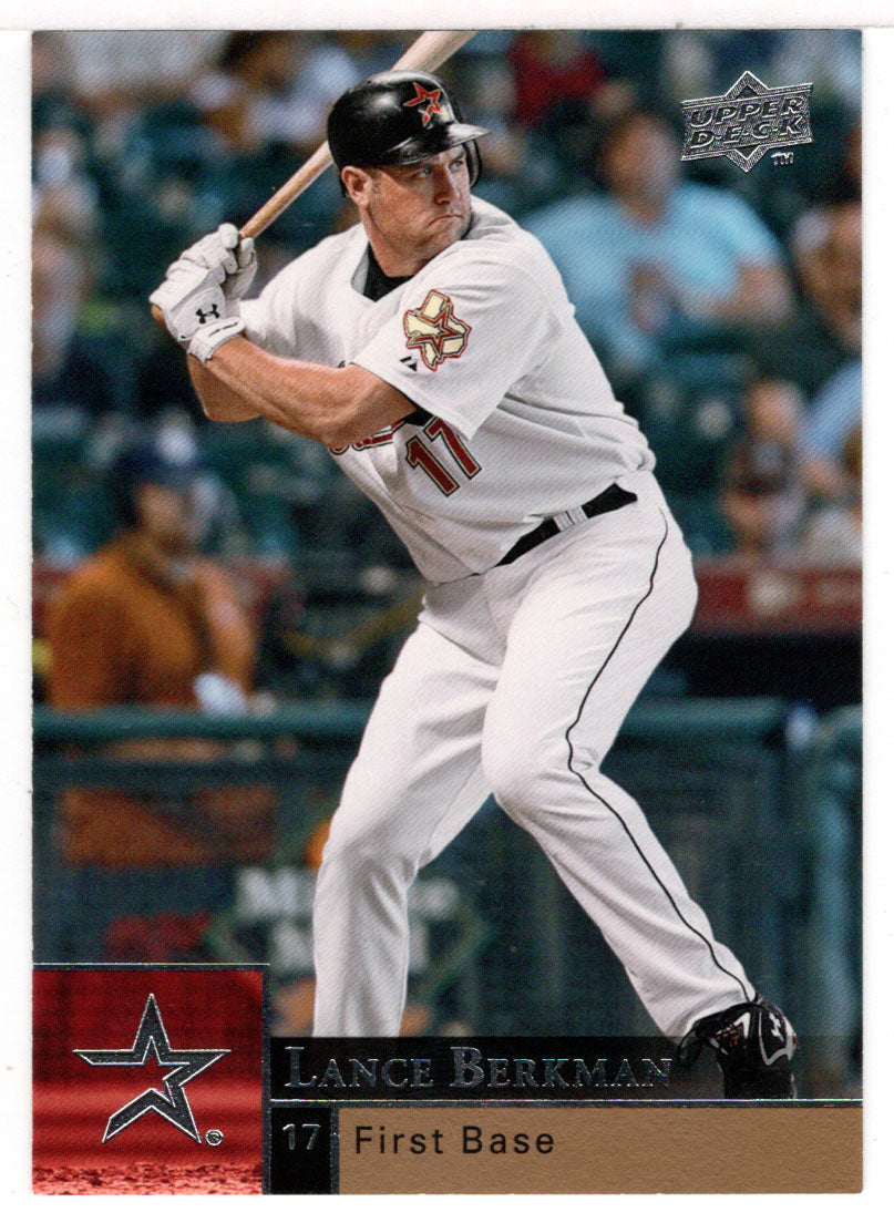 Lance Berkman - Houston Astros (MLB Baseball Card) 2009 Upper Deck # 153 Mint