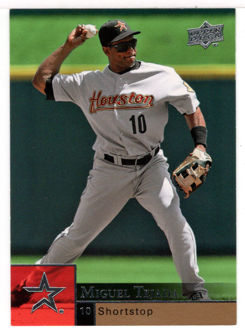 Miguel Tejada - Houston Astros (MLB Baseball Card) 2009 Upper Deck # 157 Mint