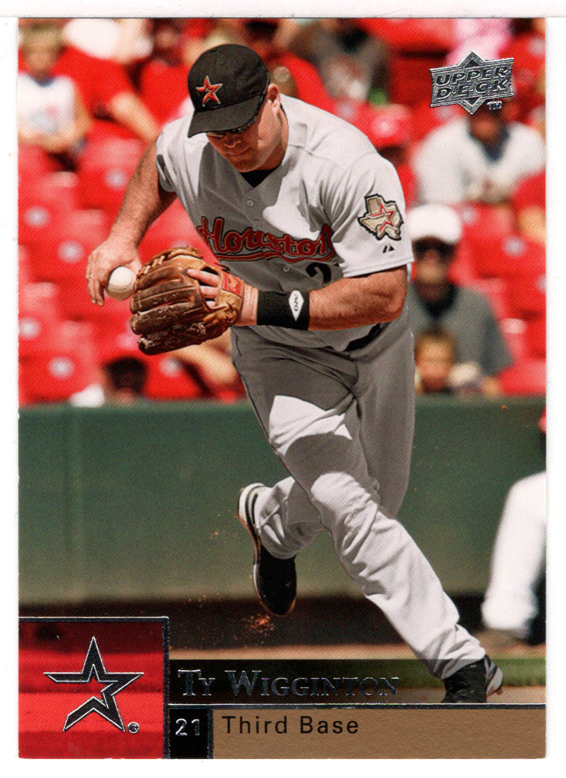 Ty Wigginton - Houston Astros (MLB Baseball Card) 2009 Upper Deck # 158 Mint