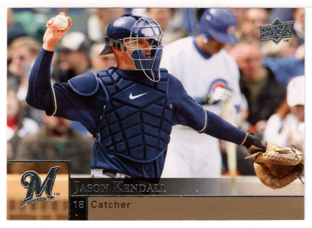 Jason Kendall - Milwaukee Brewers (MLB Baseball Card) 2009 Upper Deck # 221 Mint
