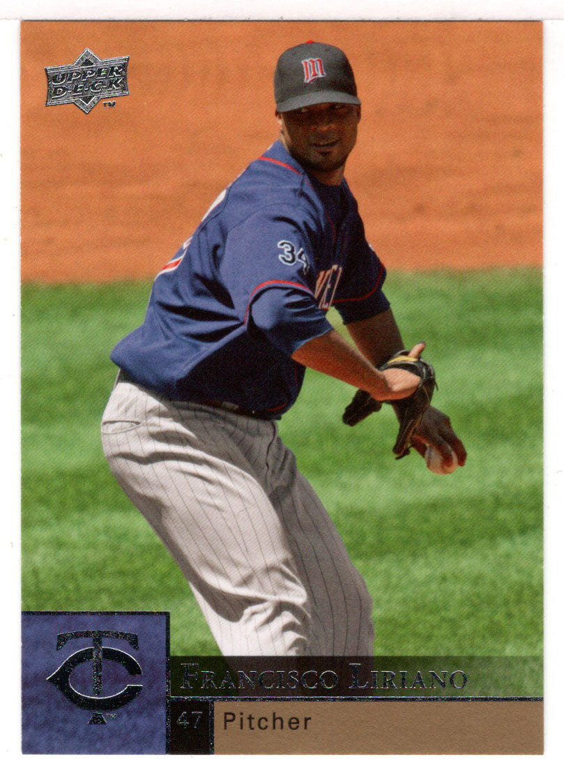 Francisco Liriano - Minnesota Twins (MLB Baseball Card) 2009 Upper Deck # 236 Mint