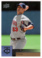 Nick Blackburn - Minnesota Twins (MLB Baseball Card) 2009 Upper Deck # 239 Mint