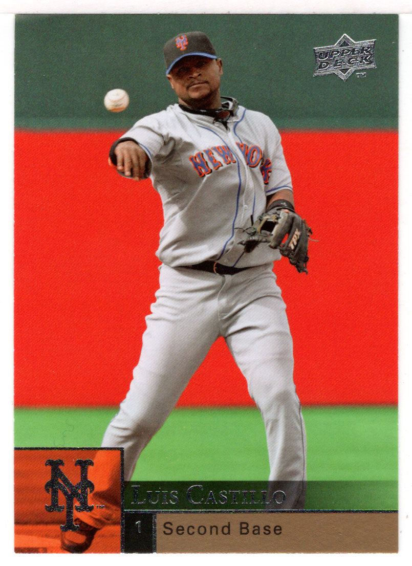 Luis Castillo - New York Mets (MLB Baseball Card) 2009 Upper Deck # 245 Mint